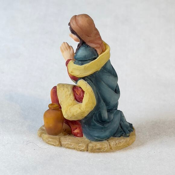 Grandeur Noel 2001 Bethlehem Village Blessed Mary O'Well Porcelain Resin - Picture 3 of 10